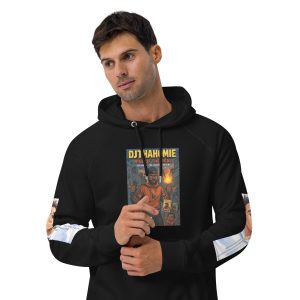 Unisex eco raglan hoodie