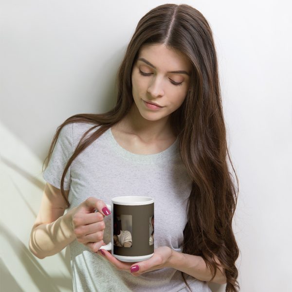 White glossy mug - Image 2